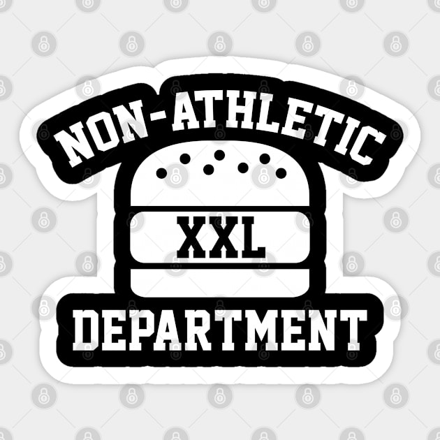 Non-Athletic Department Sticker by AmazingVision